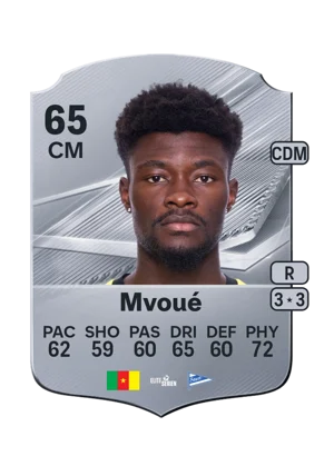 Mvoué - 65 - Rare EA FC 27 card