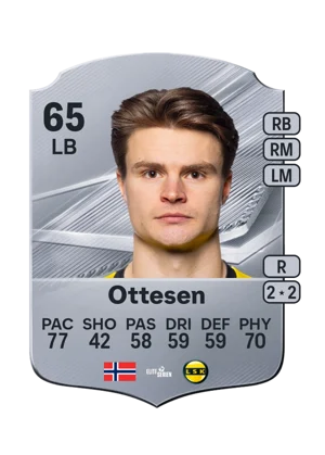 Ottesen - 65 - Rare EA FC 27 card