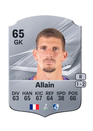 Allain - 65 - Rare EA FC 27 card