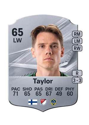 Taylor - 65 - Rare EA FC 27 card