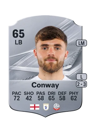 Conway - 65 - Rare EA FC 27 card