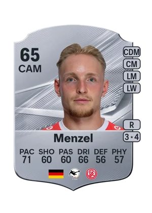 Menzel - 65 - Rare EA FC 27 card