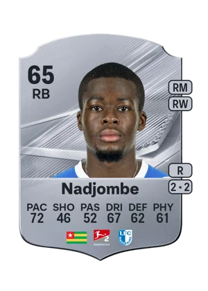 Nadjombe - 65 - Rare EA FC 27 card