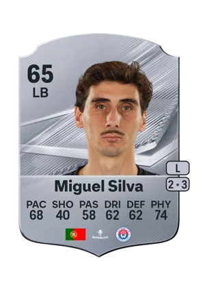Miguel Silva - 65 - Rare EA FC 27 card