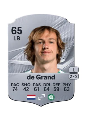 de Grand - 65 - Rare EA FC 27 card