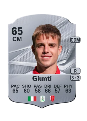 Giunti - 65 - Rare EA FC 27 card