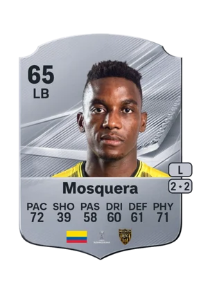 Mosquera - 65 - Rare EA FC 27 card