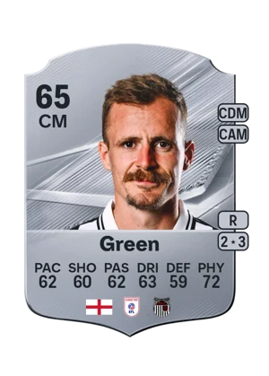 Green - 65 - Rare EA FC 27 card