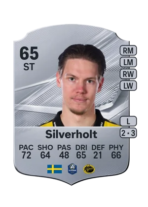Silverholt - 65 - Rare EA FC 27 card