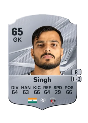 Singh - 65 - Rare EA FC 27 card
