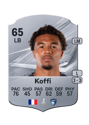 Koffi - 65 - Rare EA FC 27 card