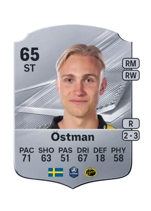 Östman - 65 - Rare EA FC 27 card