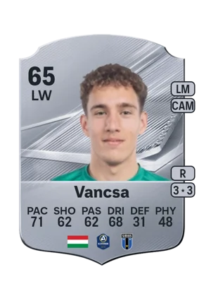 Vancsa - 65 - Rare EA FC 27 card