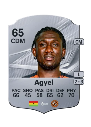 Agyei - 65 - Rare EA FC 27 card