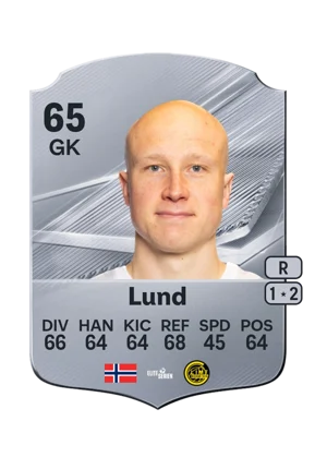 Lund - 65 - Rare EA FC 27 card