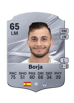 Borja - 65 - Rare EA FC 27 card