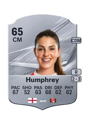 Humphrey - 65 - Rare EA FC 27 card