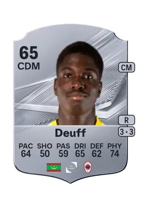 Deuff - 65 - Rare EA FC 27 card