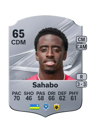 Sahabo - 65 - Rare EA FC 27 card