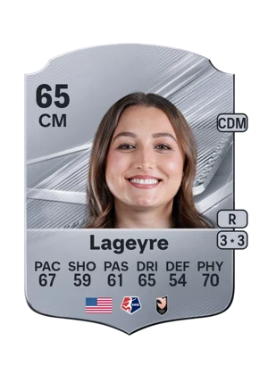 Lageyre - 65 - Rare EA FC 27 card