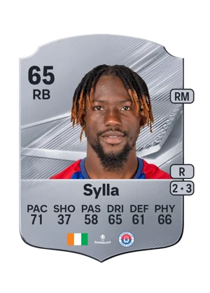 Sylla - 65 - Rare EA FC 27 card
