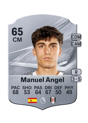 Manuel Ángel - 65 - Rare EA FC 27 card