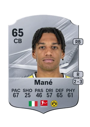 Mané - 65 - Rare EA FC 27 card