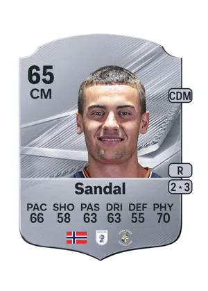 Sandal - 65 - Rare EA FC 27 card