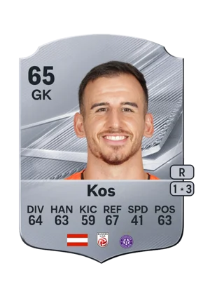 Kos - 65 - Rare EA FC 27 card