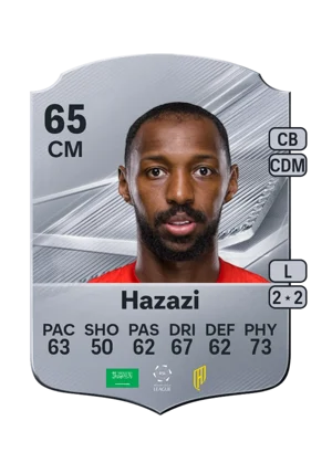 Hazazi - 65 - Rare EA FC 27 card