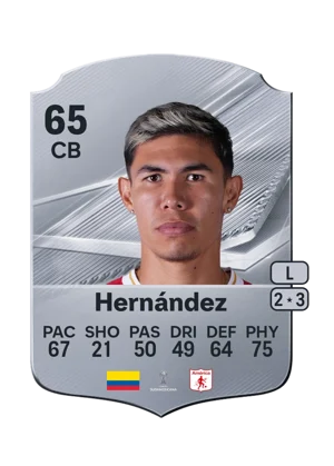Hernández - 65 - Rare EA FC 27 card