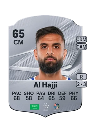 Al Hajji - 65 - Rare EA FC 27 card