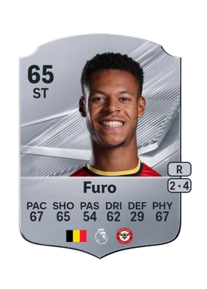 Furo - 65 - Rare EA FC 27 card