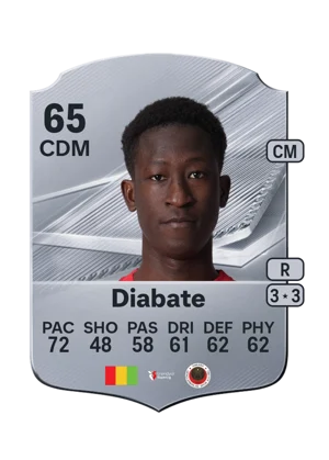 Diabate - 65 - Rare EA FC 27 card