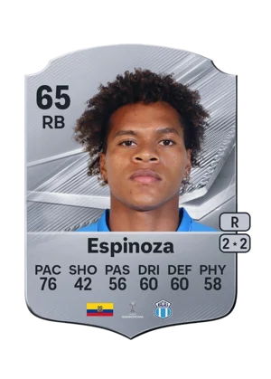 Espinoza - 65 - Rare EA FC 27 card