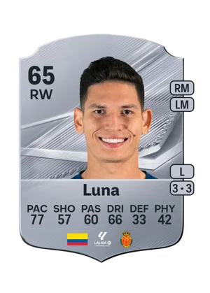 Luna - 65 - Rare EA FC 27 card
