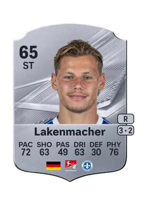 Lakenmacher - 65 - Rare EA FC 27 card