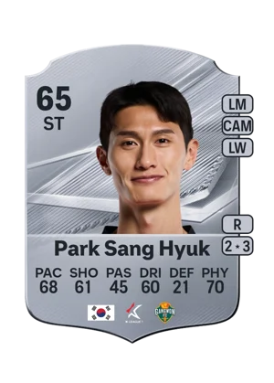 Park Sang Hyuk - 65 - Rare EA FC 27 card