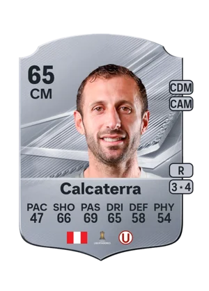 Calcaterra - 65 - Rare EA FC 27 card