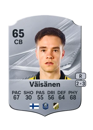 Väisänen - 65 - Rare EA FC 27 card
