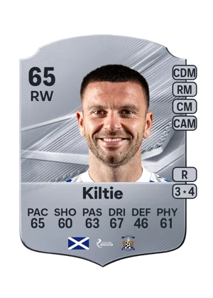 Kiltie - 65 - Rare EA FC 27 card
