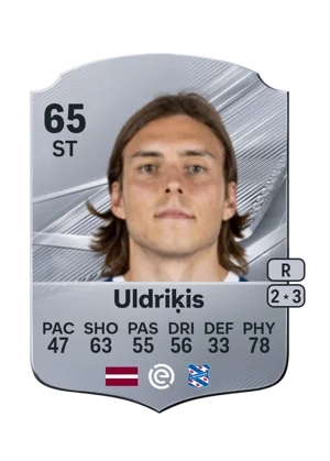 Uldriķis - 65 - Rare EA FC 27 card