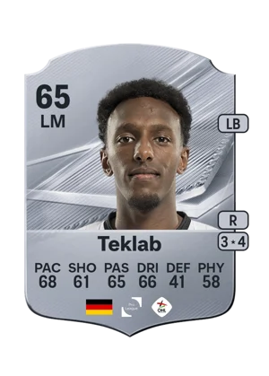 Teklab - 65 - Rare EA FC 27 card