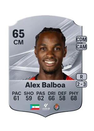 Álex Balboa - 65 - Rare EA FC 27 card