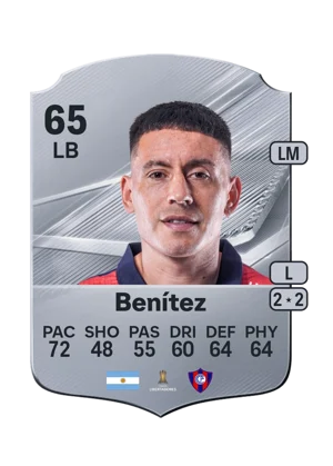 Benítez - 65 - Rare EA FC 27 card