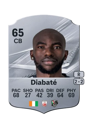 Diabaté - 65 - Rare EA FC 27 card
