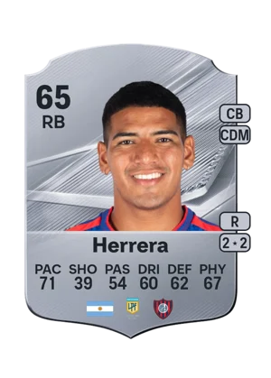 Herrera - 65 - Rare EA FC 27 card