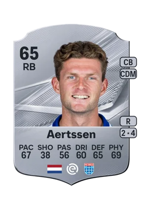 Aertssen - 65 - Rare EA FC 27 card