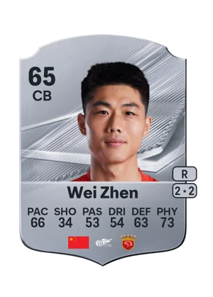 Wei Zhen - 65 - Rare EA FC 27 card