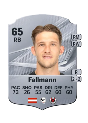 Fallmann - 65 - Rare EA FC 27 card